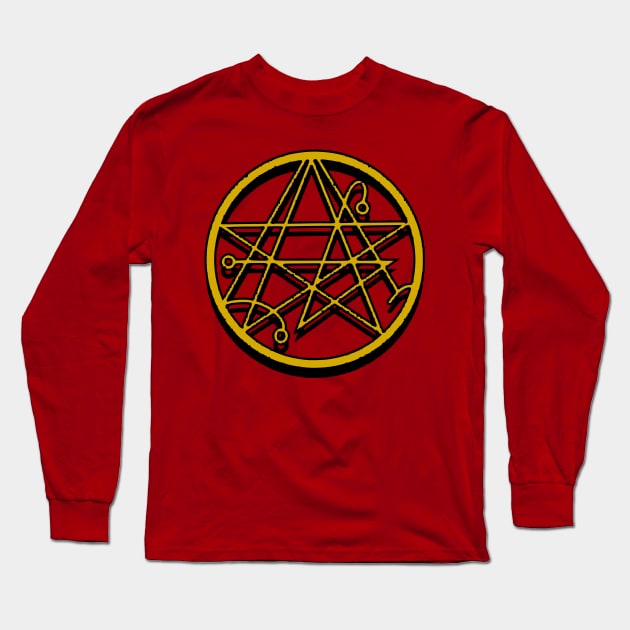 Cthulu's Mark Long Sleeve T-Shirt by KodaKelley